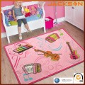 Alfombra de patrón de instrumentos musicales para niños